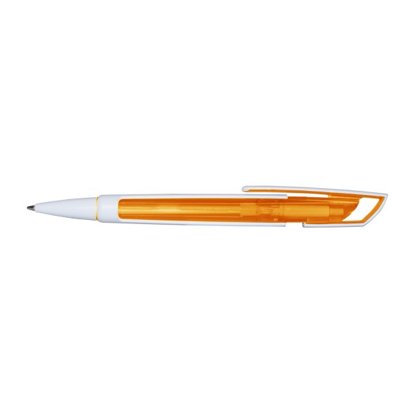 CONTEMPO - Bolígrafo plástico con sistema twist, tinta negra