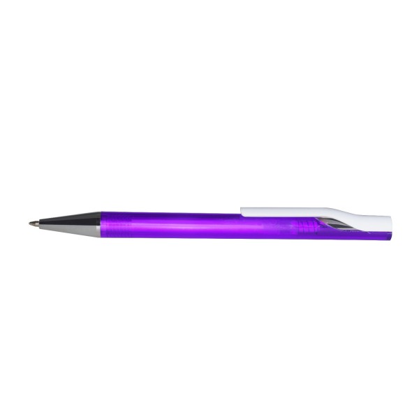 FUGAZ - Bolígrafo plástico con sistema push, tinta negra