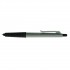 STYL - Bolígrafo plástico con sistema push y puntero stylus, tinta negra