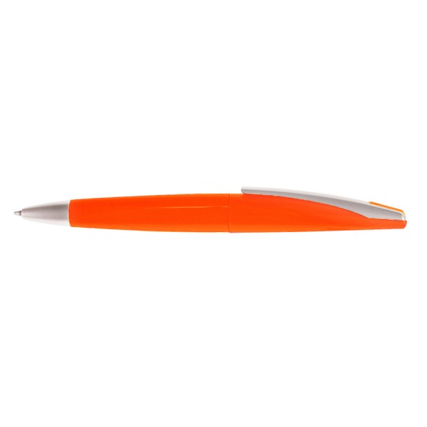 CARY - Bolígrafo pástico con sistema twist, tinta negra