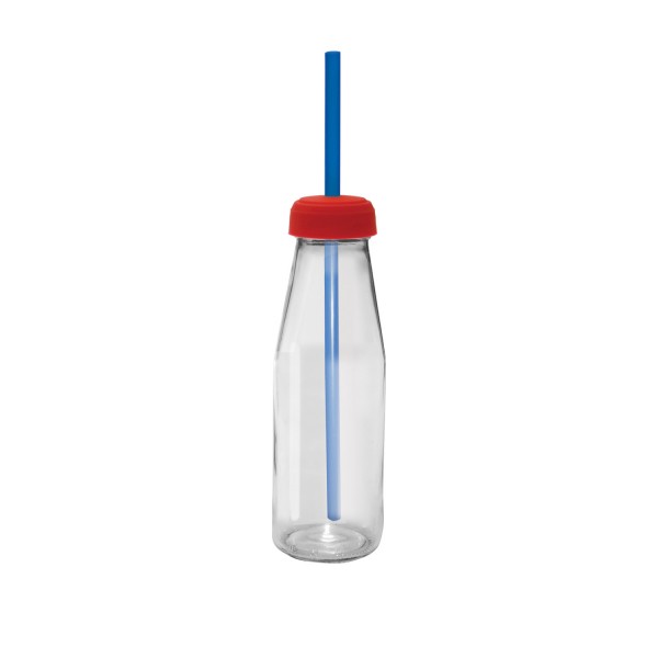 JUGUER - Botella de vidrio con capacidad de 250 ml